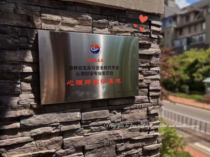 心理师实训基地铜牌