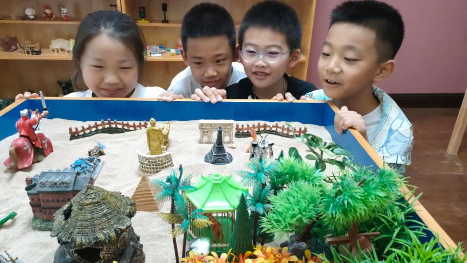 沙盘疗愈场景